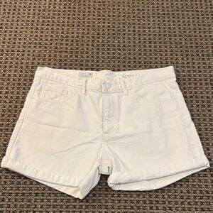 GAP Women's Cream Jean Shorts